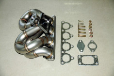 HONDA CIVIC DEL SOL D15 D16 T3 CAST 3mm THICK RAM HORN TURBO MANIFOLD FOR D-SERIES D16