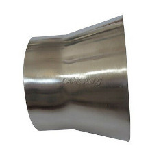 4 inch to 3 inch OD 2mm Thick 3 inch Long Weld On Aluminum Reducer Pipe