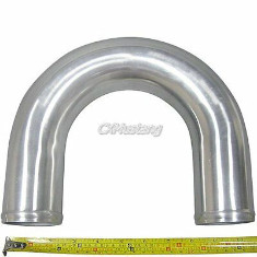 3 inch OD 180 deg U Bend Turbo Intercooler Intake pipe 2mm Thick