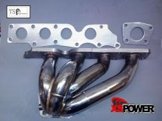 XS-POWER stainless steel turbo manifold for Mazdaspeed 3, Mazdaspeed 6, and Mazda CX-7 DISI Turbo applications. Features fully TIG welded construction, massive 11mm thick flanges, 3mm thick stainless steel runners, and high-flow design engineered to improve turbo spool, reduce exhaust backpressure, and support factory or upgraded turbochargers.