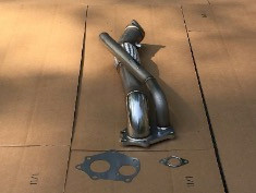 XS-POWER 2008-2014 Evo X Turbo Down Pipe O2 Eliminator EVO X Turbo Downpipe EVOX