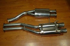 NISSAN S13 SR20DET / CA18DET DUAL EXHAUST CATBACK