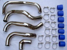 NISSAN 240SX KA24DET 1989 - 1999 FULL FMIC CONVERSION PIPE KIT