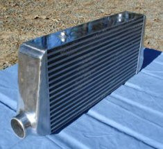 FRONT MOUNT INTERCOOLER 4" FRONT MOUNT 600X300X100 HUGE - Single Intercoolers - Nissan