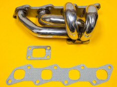 T25 T28 Bottom Mount Turbo Manifold 240sx S13 S14 KA24de KA24 Silvia