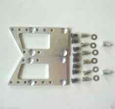 LSX Engine 3 Position Swap Plates for GM Motor Mounts LS LS1 LS2 5.3 6.0 5.7 6