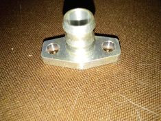 Turbo Oil Drain Return Flange Billet Aluminum 5/8" T3 T4 T04E T04B T76