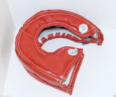 T3 T25 T28 Turbo Blanket Heatshield Red