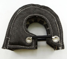 T3 T25 T28 GT25 GT35 Turbo Turbocharger Heat Shield Blanket Black