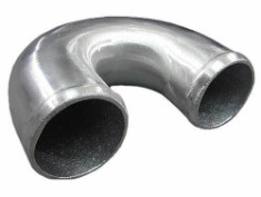 2.5 inch Cast Aluminium Elbow U 180 Deg for Intercooler Turbo Pipe Polish 2.5 U FMIC - Turbo Blanket - Turbo Accessories