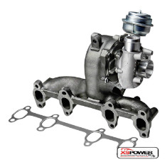 FOR VW/AUDI 1.9T TDI K04 GT1749V TURBO CHARGER+CAST IRON MANIFOLD+WASTEGATE - Turbos - Turbo Specific Line
