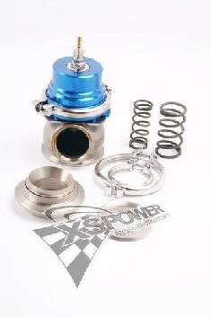 60MM Wastegate -V BAND 1jzgte / SR20DET / JDM *BLUE*
