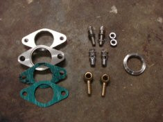 TiAL 38mm 40mm FLANGES, Wastegate WG Air Fitting Set - Flanges & Gaskets - Wastegate/Blow Off Valves