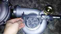 7.3 L Ford Powerstroke Diesel Turbocharger bearing GTP38R UPGRADED 1.0 A/R turbo