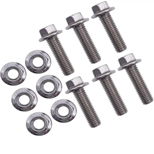 Premium Exhaust Manifold Bolt and Nut Kit Designed for High Temperature Performance Exhaust Installations