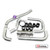 Honda Civic EK FMIC intercooler piping kit with polished aluminum pipes and silicone couplers