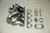 HONDA CIVIC DEL SOL D15 D16 T3 38mm 2 BOLT WASTEGATE CAST 3mm THICK RAMHORN TURBO MANIFOLD FORD-SERIES D16