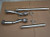 Audi B5 S4 2.7T high flow stainless steel downpipes with braided flex joints and V-band connections designed for RS4 K04 turbo upgrades