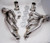 XS-POWER Chevy S10 LS swap stainless steel exhaust headers pair with driver side steering shaft clearance for LS1 5.3L 6.0L V8 conversion