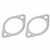 2" Exhaust Gasket 2-Bolt High Temp Downpipe Gasket (2PCS)