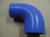 Heavy duty 3 inch to 2.5 inch silicone elbow coupler designed for high boost turbo systems, intercooler piping, diesel applications, and custom fabrication projects