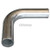 Universal Aluminum Mandrel Bent Polished Intercooler Pipe 2.5 inch OD 90 Degree