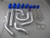 Lexus IS300 2JZ-GE Front Mount Bar and Plate Intercooler with 2.5 Inch Aluminum Turbo Charge Piping Kit