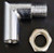 XS-POWER 90 Degree O2 Oxygen Sensor Extender Spacer M18x1.5