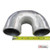 4 inch cast aluminum 180 degree U-bend elbow pipe with polished finish and tight 3.5 inch centerline radius. Raw uncoated aluminum construction allows easy welding and fabrication for turbocharger inlet piping, intercooler systems, charge pipes, intake tubing, and custom performance applications. Ideal for tight engine bay routing where a compact U-turn is required.
