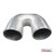 3 inch Cast Aluminium Elbow U 180 Degree Pipe Polished For Turbo Inlet TURBO ELBOW