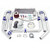 Universal High Performance Upgrade T70 9pc Turbo Kit (Silver Intercooler / Silver)
