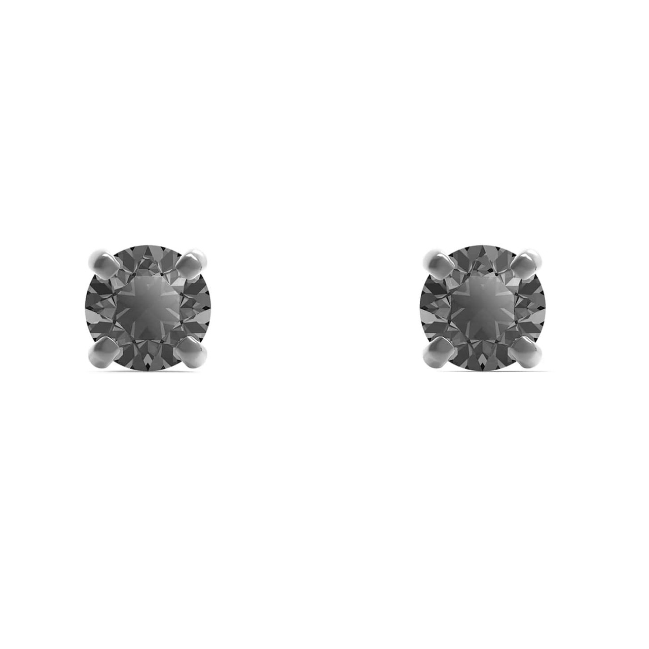 Swarovski Millenia Square Cut Stud Earrings, Black | 5642511 | Borsheims