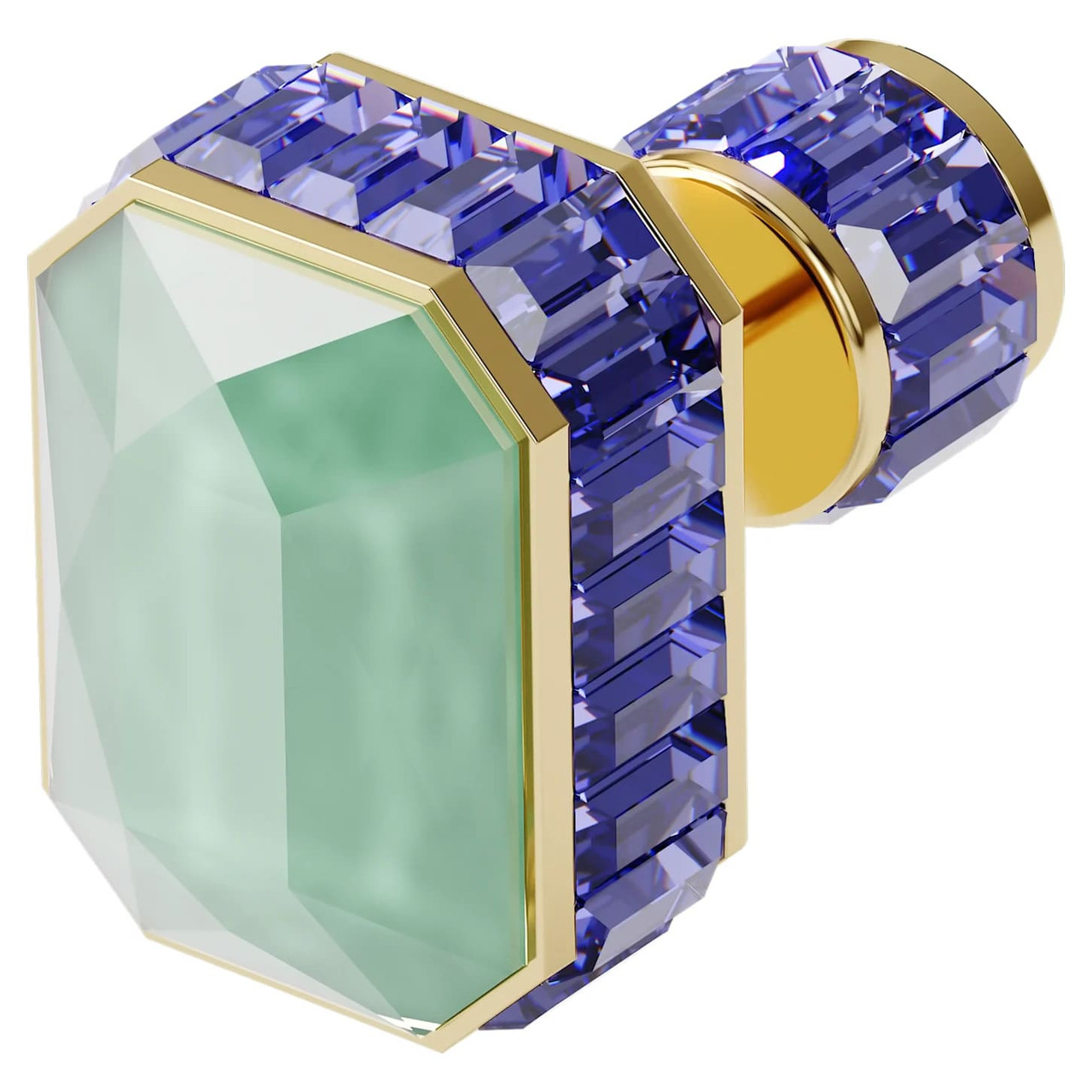 Swarovski Orbita Stud Earring, Single, Octagon Cut Crystal
