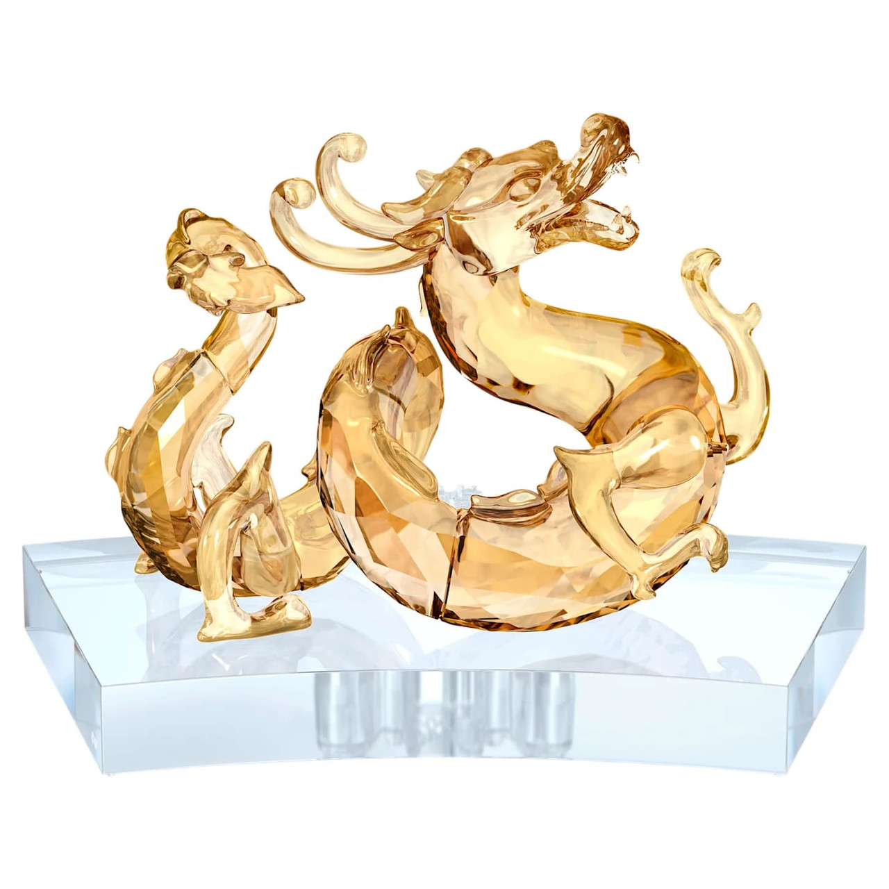 Swarovski Chinese Zodiac - Dragon, Gold Tone, 5301557 - Four