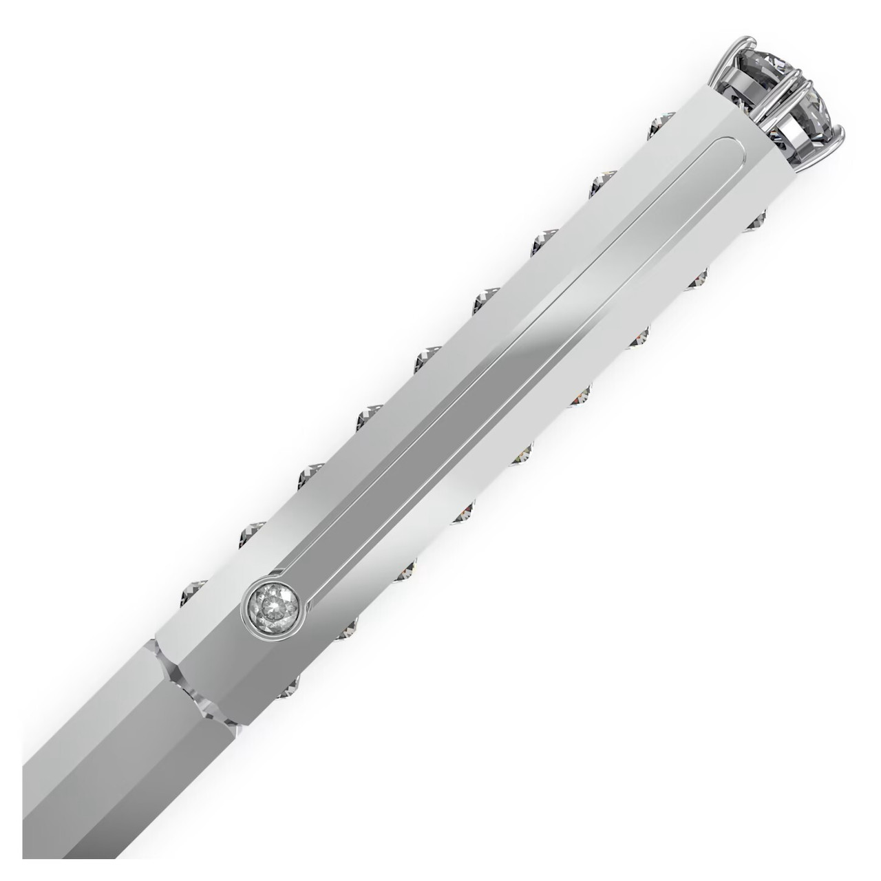Swarovski Ballpoint Pen Classic, Silver-Tone, Chrome Plated 5627168 ...