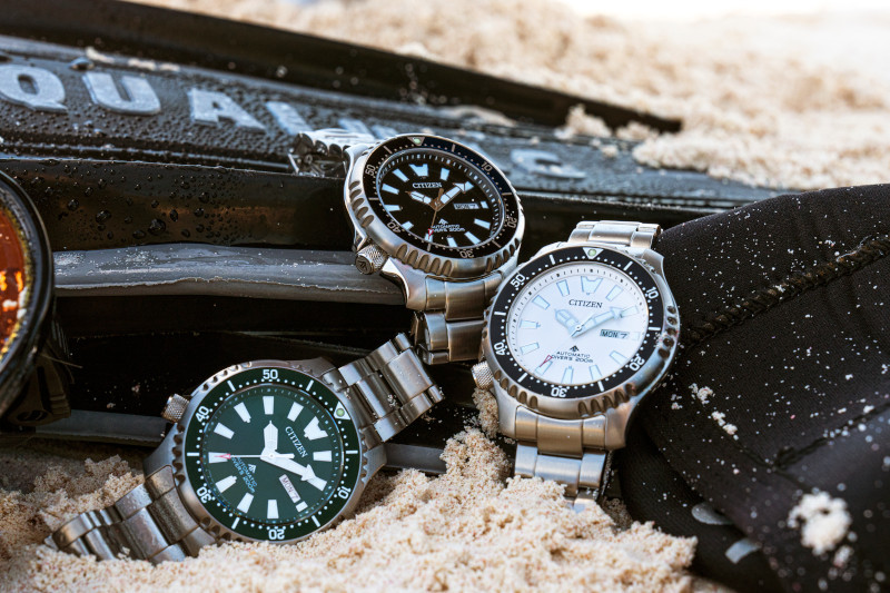 Citizen Eco Drive Men's Promaster Dive Automatic Black Dial Watch