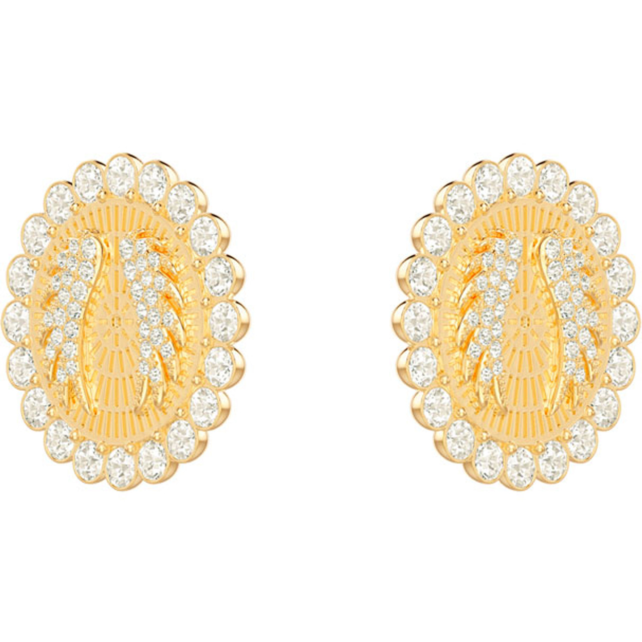 swarovski lucky goddess earrings