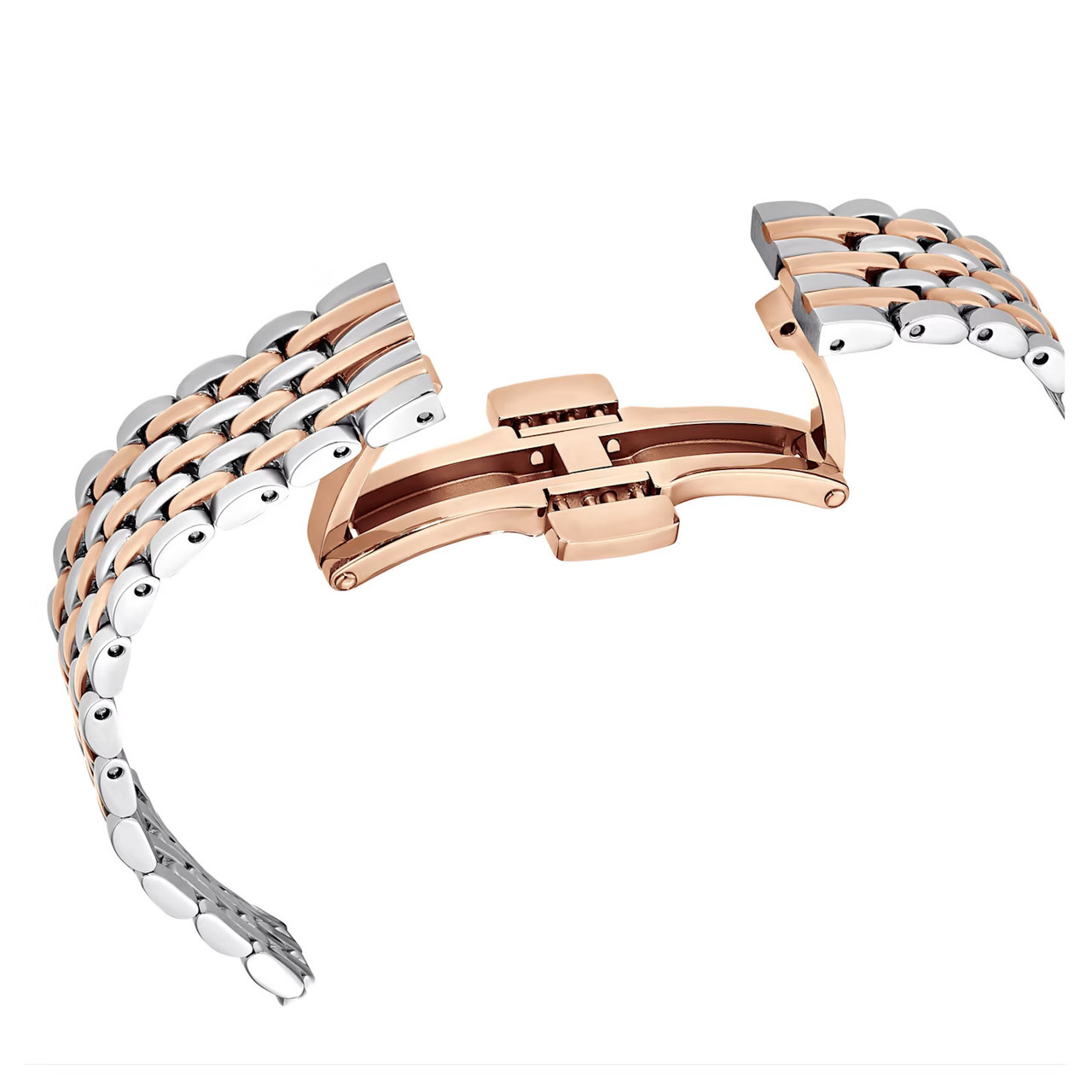 Swarovski Crystalline Aura Watch, Swiss Made, Metal Bracelet, Rose Gold ...