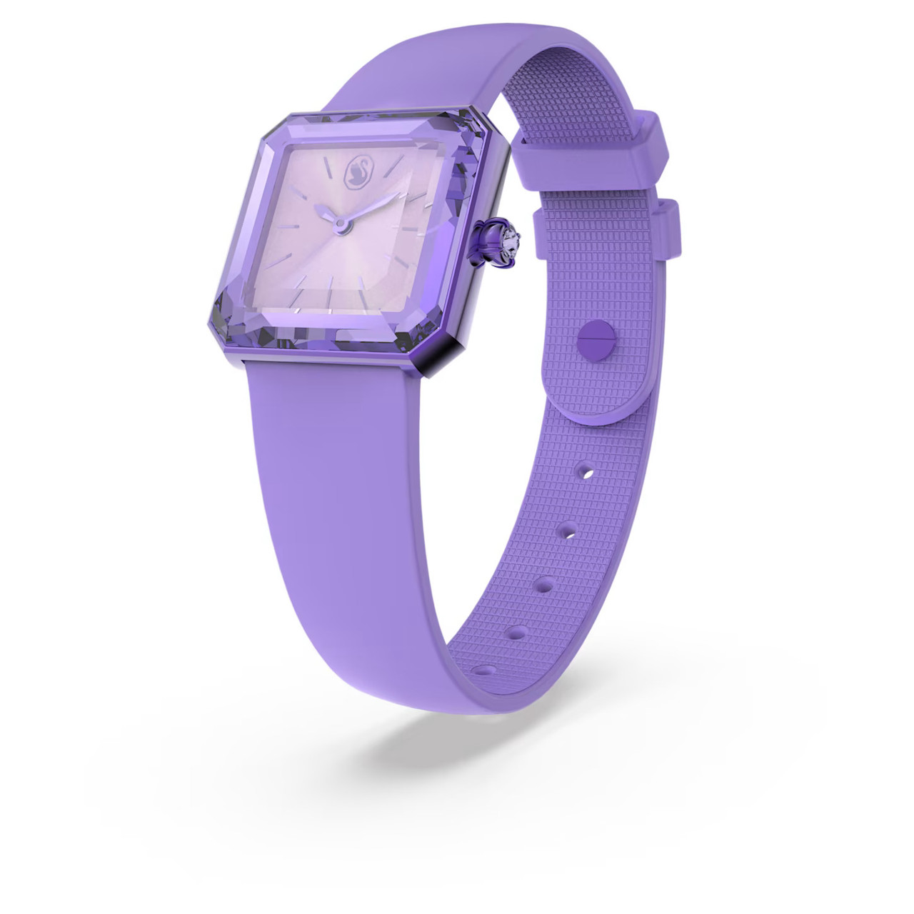 Lavender Silicone Strap Watch. Quartz works. Stainless steel back Time and Tru Women main image 2