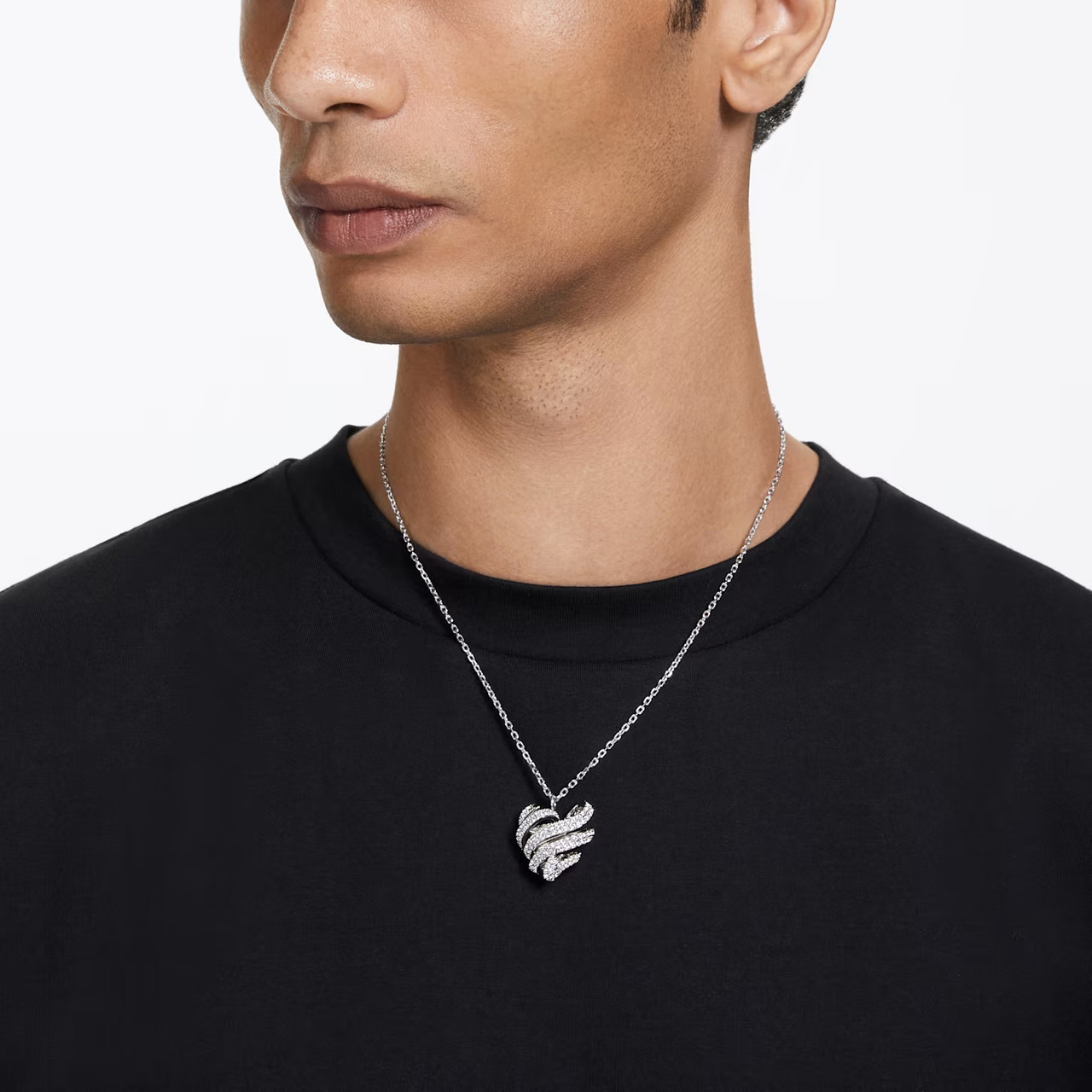 Swarovski Hyperbola/Volta ネックレス Hyperbola necklace, Round cut 