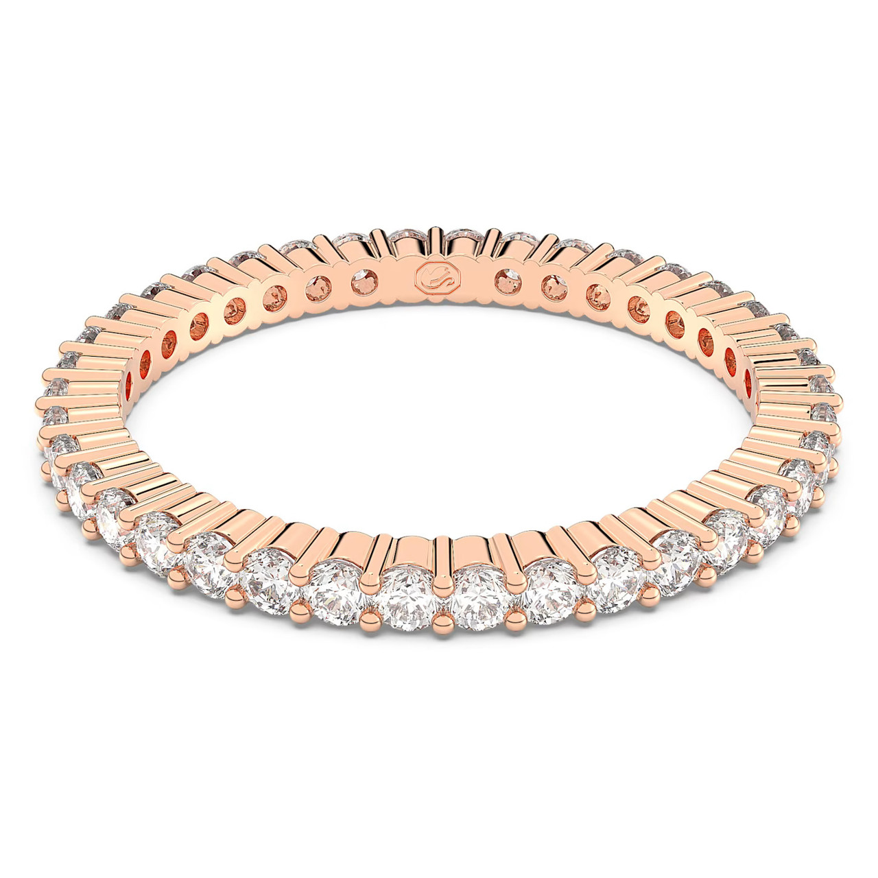 Vittore Ring Round Cut, White, Rose Gold-Tone Plated 5655706