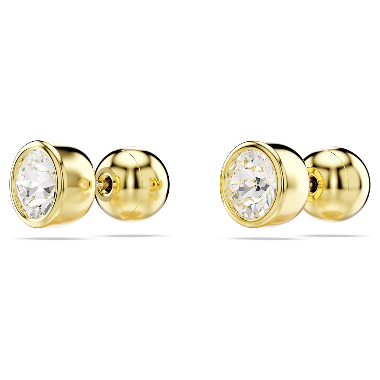 Sterling Silver Crystal Ball Stud Earrings : Amazon.in: Jewellery