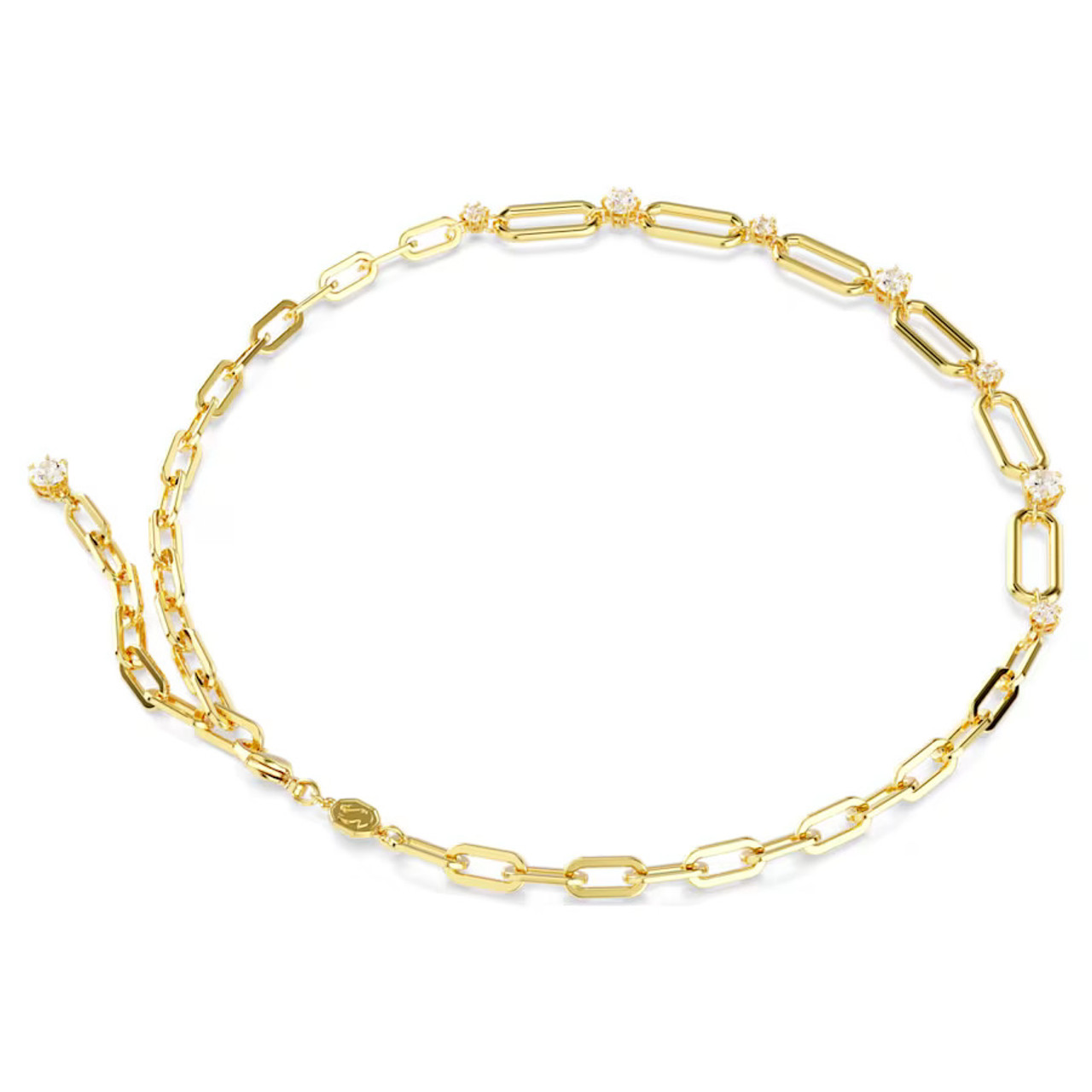 Constella Necklace, White, Gold-Tone Plated 5683354