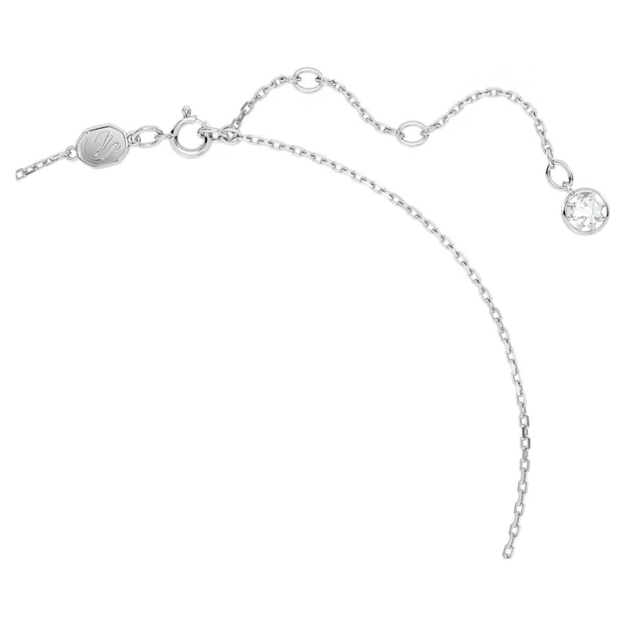 ★SWAROVSKI★ Birthstone Green Necklace 5651793 (May) Birthstone pendant, Square cut, May, Green, Rhodium plated