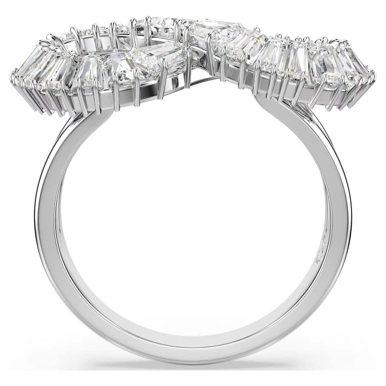 指輪・リング SWAROVSKI Hyperbola Infinity Rhodium Ring55 5679698 Hyperbola Cocktail Ring, Infinity, White, Rhodium Plated