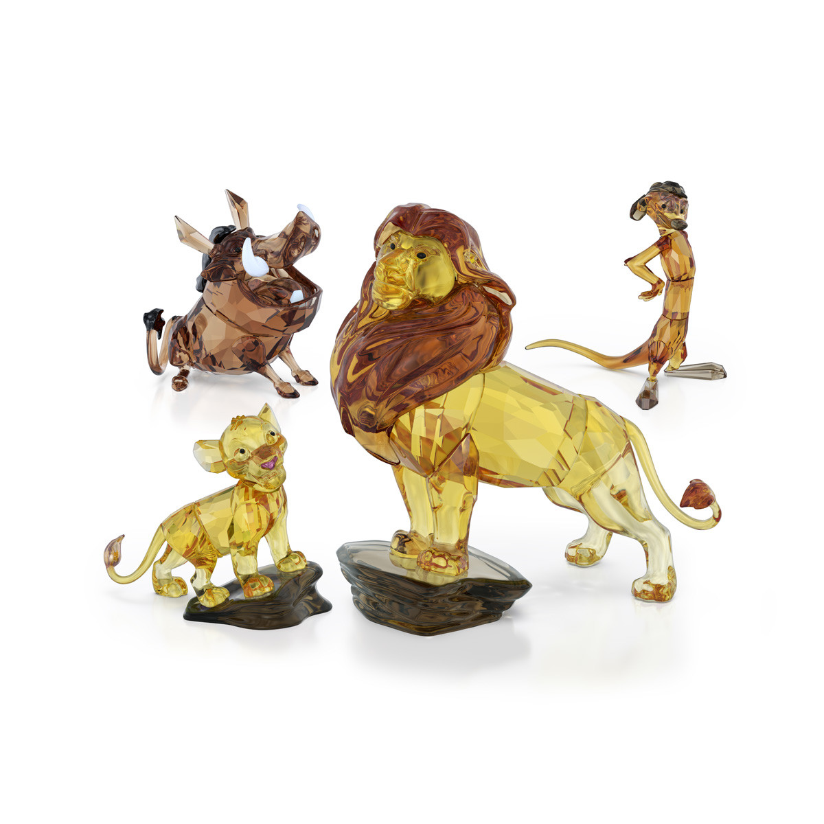 The Lion King Mufasa, Gold, 5680764 | Swarovski - Four Seasons Jewelry
