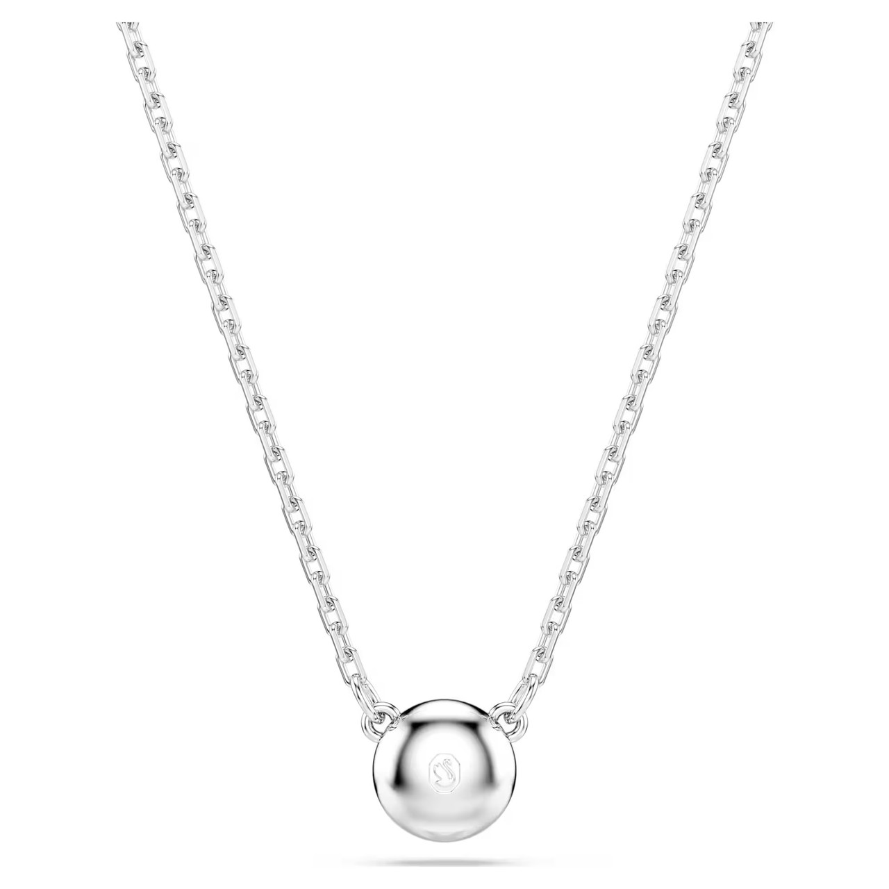 ネックレス・ペンダント SWAROVSKI Imber rhodium necklace 5696039 Imber Pendant, Round Cut, White, Rhodium Plated 5696039