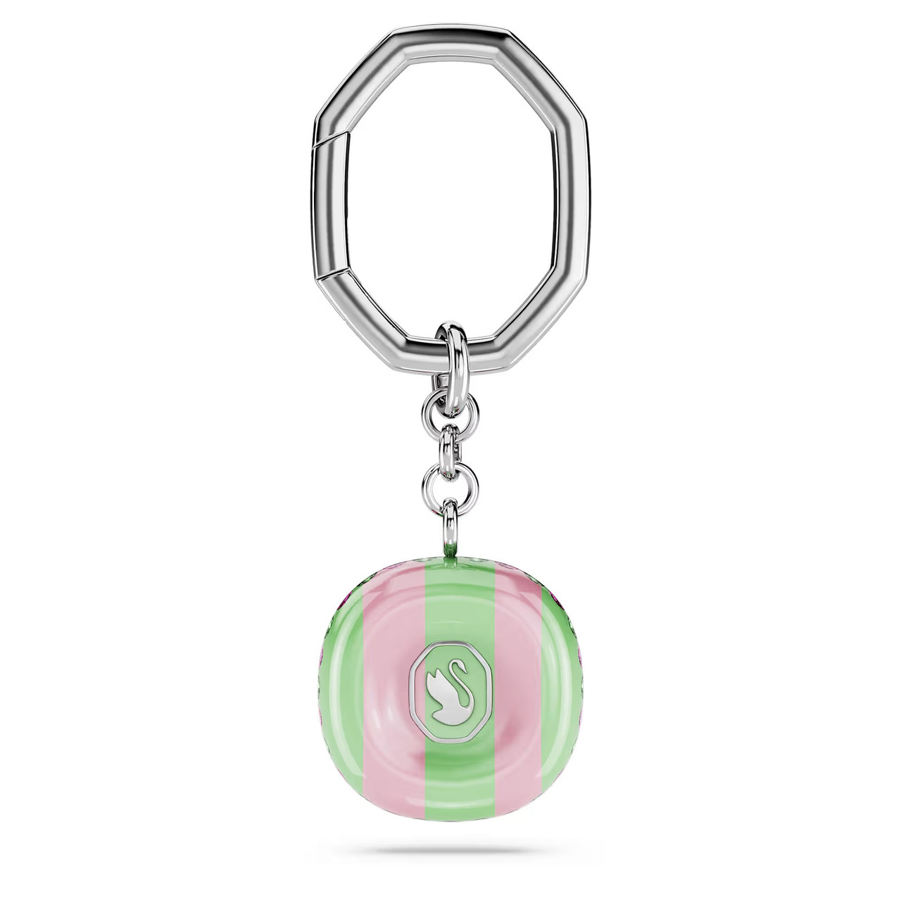 Dulcis Key Ring, Octagon Cut, Multicolored, Rhodium Plated 5713886