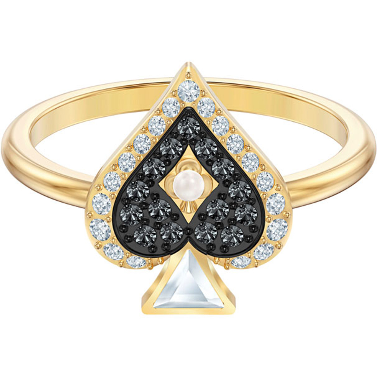 Swarovski Crystal Tarot Magic Ring Set, Gold-Tone Plated 5494018