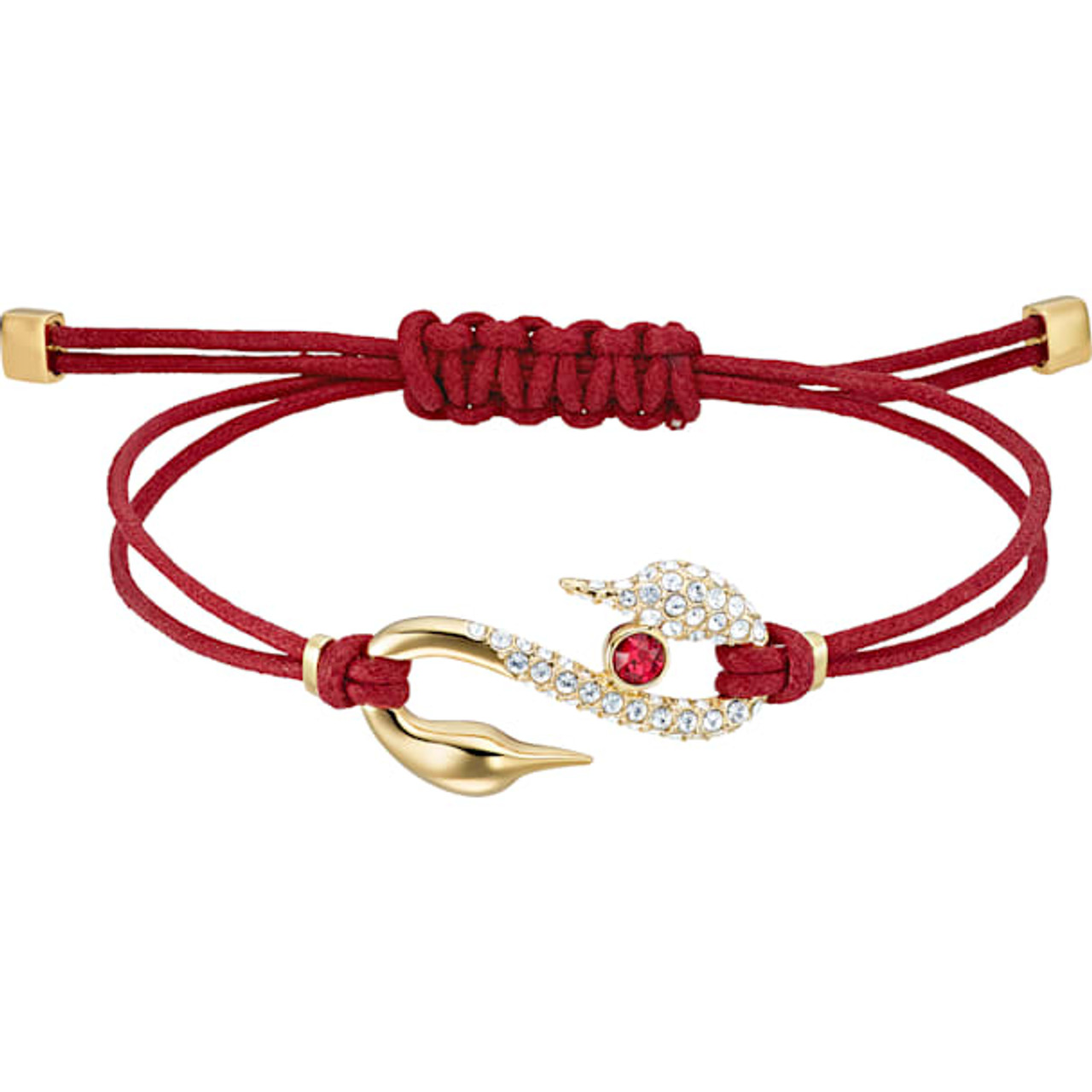 Clear Red Crystal Bracelet – Sweet Roots Apparel